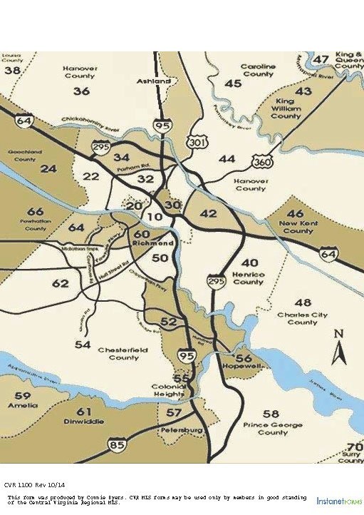 MLS Map provided by Connie Byers